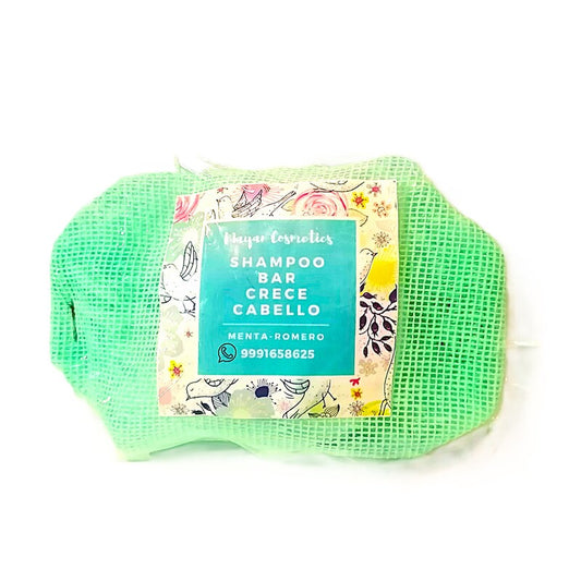 Shampoo en Barra Artesanal Sólida Anticaída Asap Pool (Mas Cabello En Maya) | 100 GMS