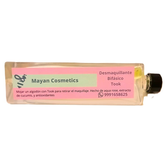 🌿 Mayan Desmaquillante Bifásico Took │ Limpieza Natural Que Hidrata Y Respeta Tu Piel